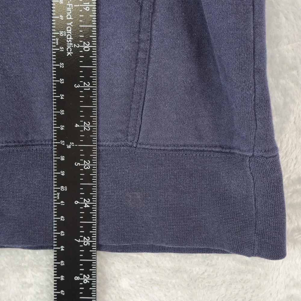 The North Face Hoodie Mens Medium Big Logo Pullover Sweater Blue‎
